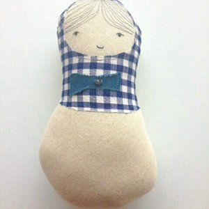 H Luv Handmade Cotton Matryoshka Boy Plush Doll